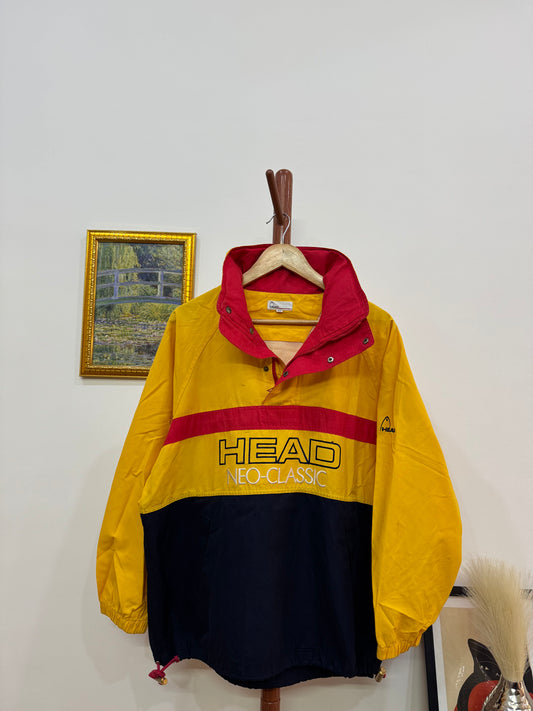 Vintage head colorblock jacket