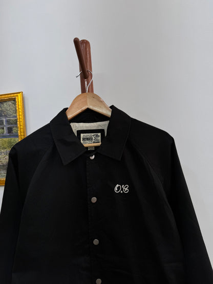 Thick Black Harrington Coach  Jacket