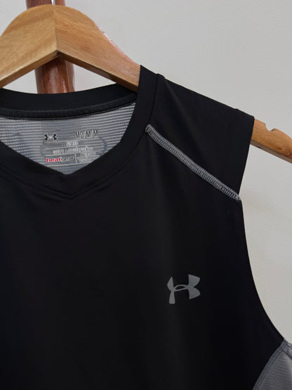 Black UNDERARMOUR Heatgear Tank (M-L)