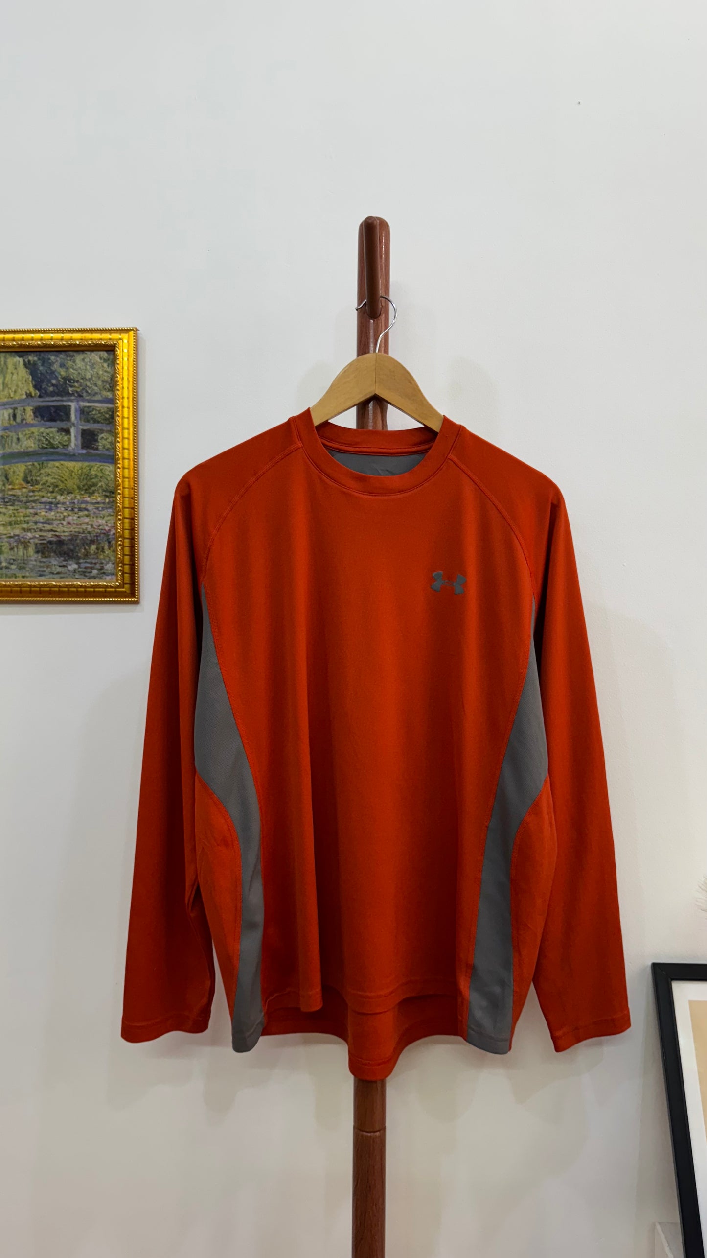 Underarmour Orange Longsleeves Tee