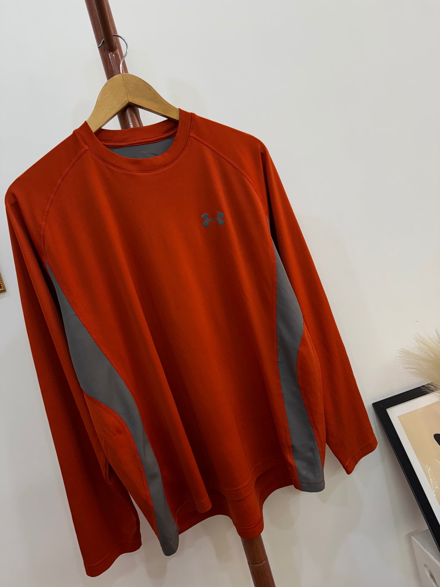 Underarmour Orange Longsleeves Tee