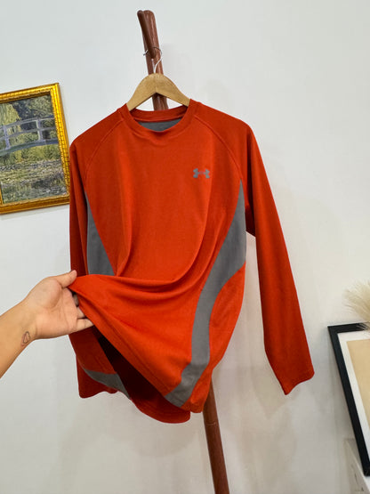 Underarmour Orange Longsleeves Tee