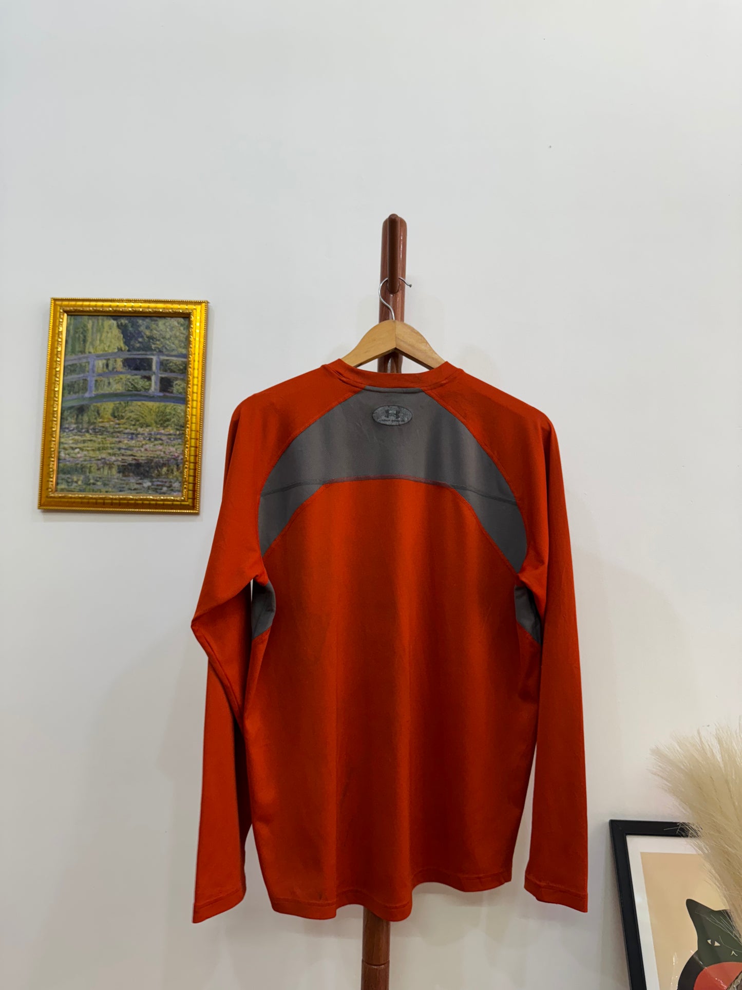 Underarmour Orange Longsleeves Tee