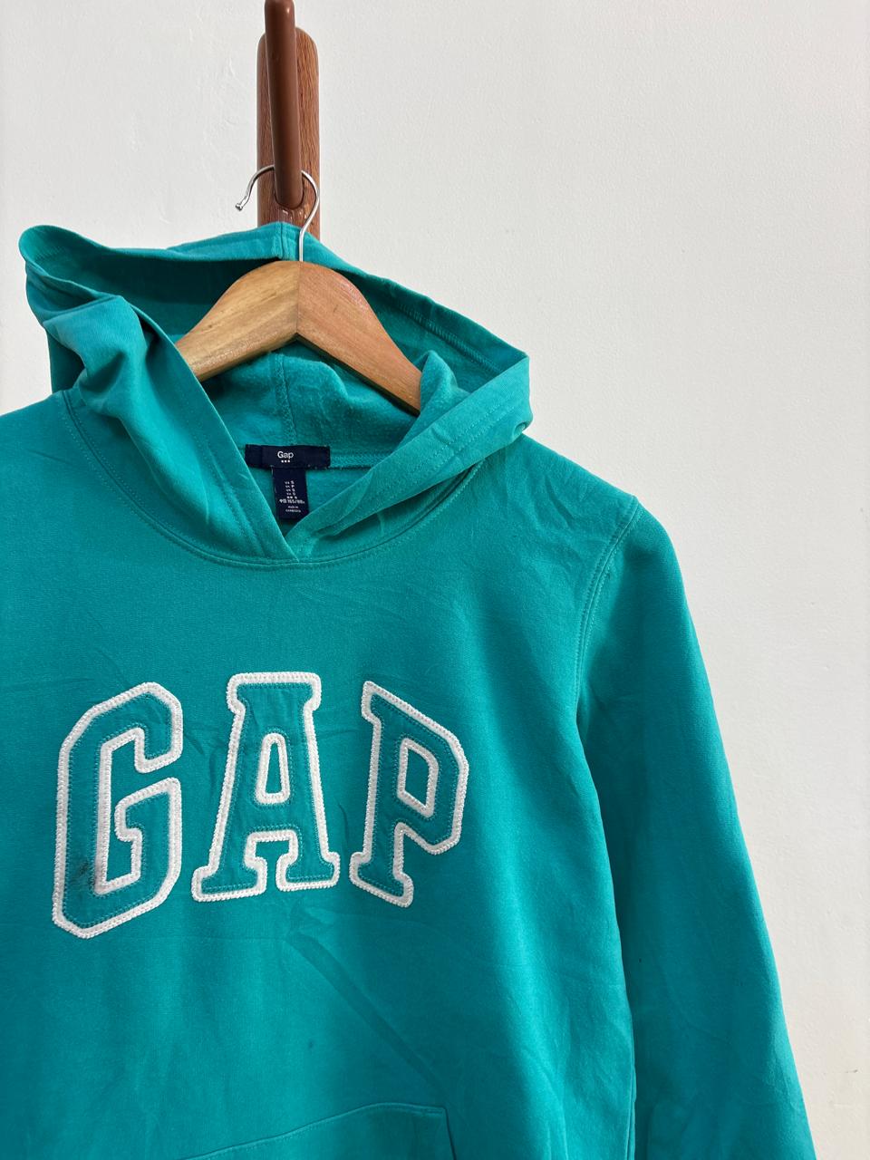 Gap teal green hoodie