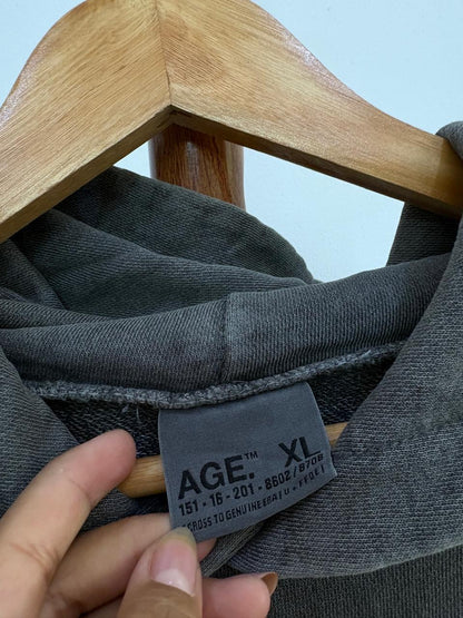 AGE 🏜️ Heavyweight Washed Anthacrite Grey Hoodie 

Not faded its washed anthacrite Grey