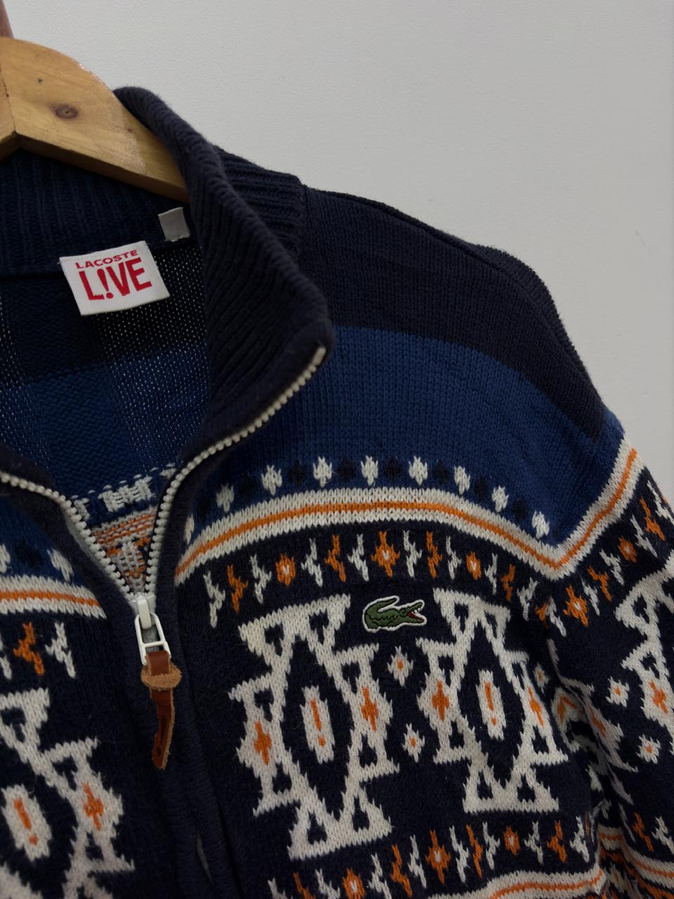 Lacoste zipper sweater