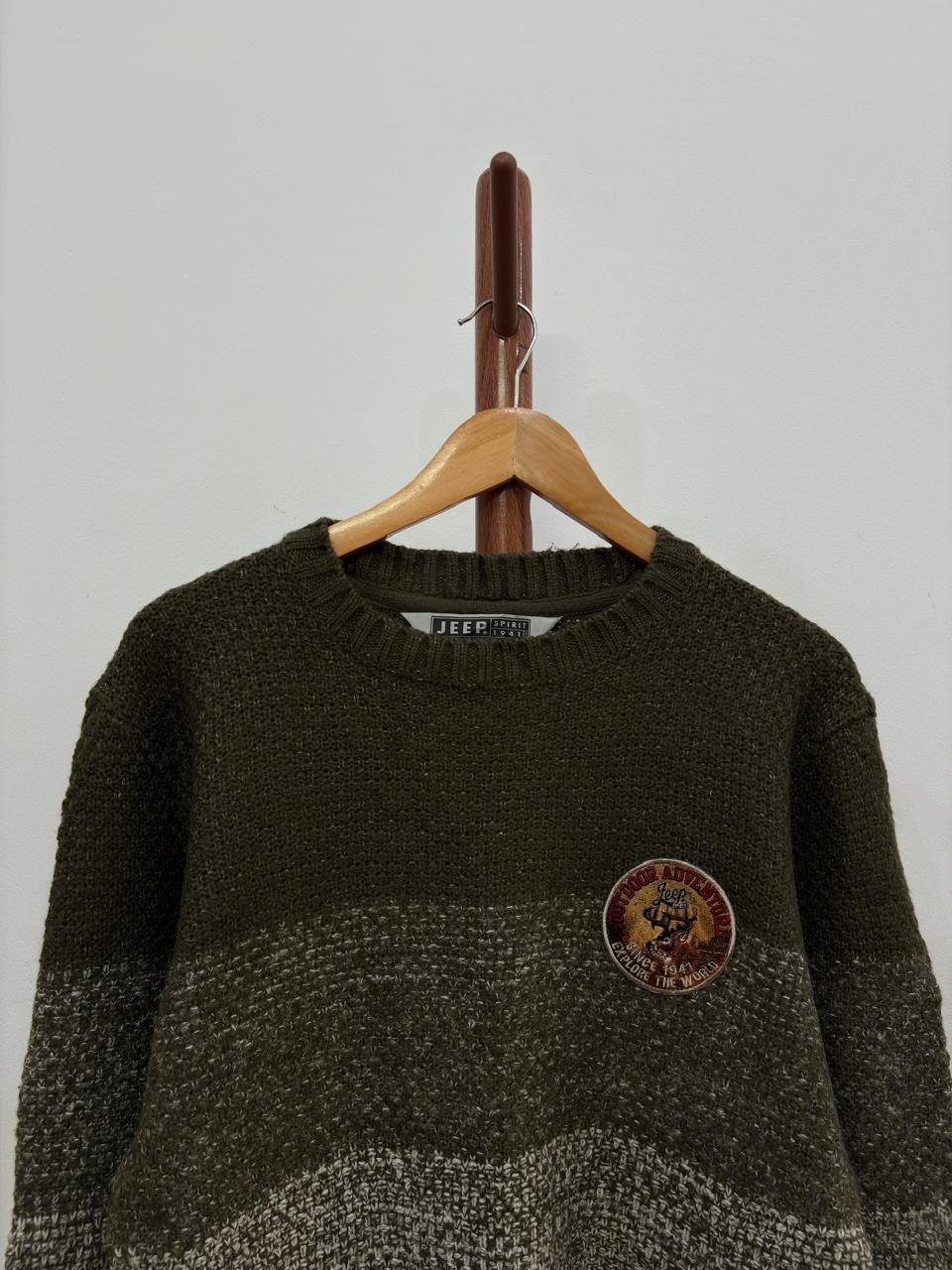 JEEP' Thick Knitted Ombre Sweater 
Topnotch & Authentic 🍂