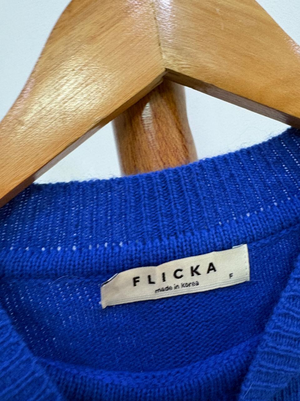 Cobalt Blue Soft Wollen Sweater