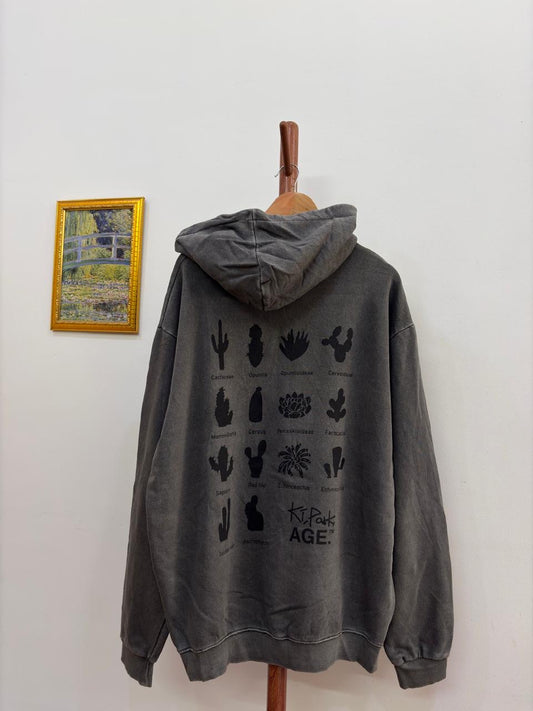 AGE 🏜️ Heavyweight Washed Anthacrite Grey Hoodie 

Not faded its washed anthacrite Grey