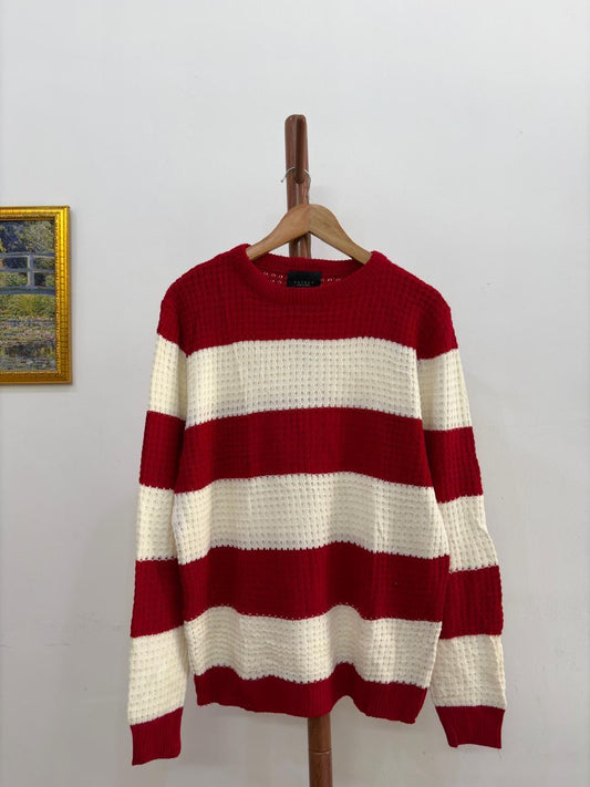 Boxknit Striped Knitted Sweater