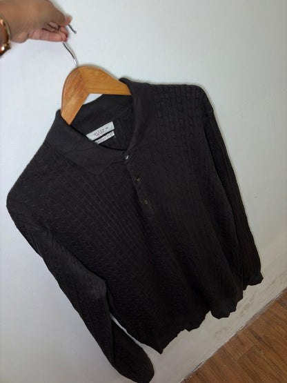 Grey 'Olzen' Italian Fit Cableknit Sweater

Love the quality & feels lux